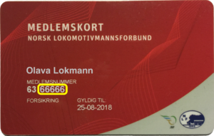 Medlemskort NLF merket